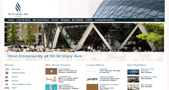 Desktop Screenshot of 30stmaryaxe.info