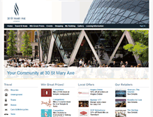 Tablet Screenshot of 30stmaryaxe.info